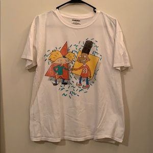 Hey Arnold 90s style tee